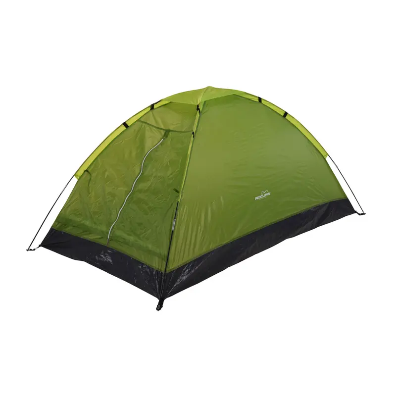 Tienda de campaña monodomo 2 personas verde 200x120x100cm