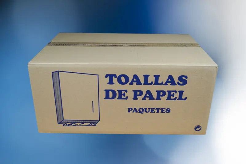 Toalleta Natural 1 capa 22x22cm, 24paq 180uds