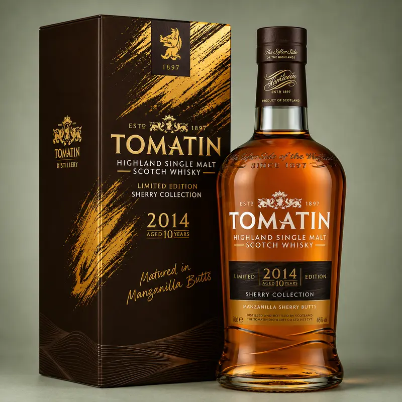 TOMATIN | SHERRY EDITION 10YO  MANZANILLA WHISKY 70cl