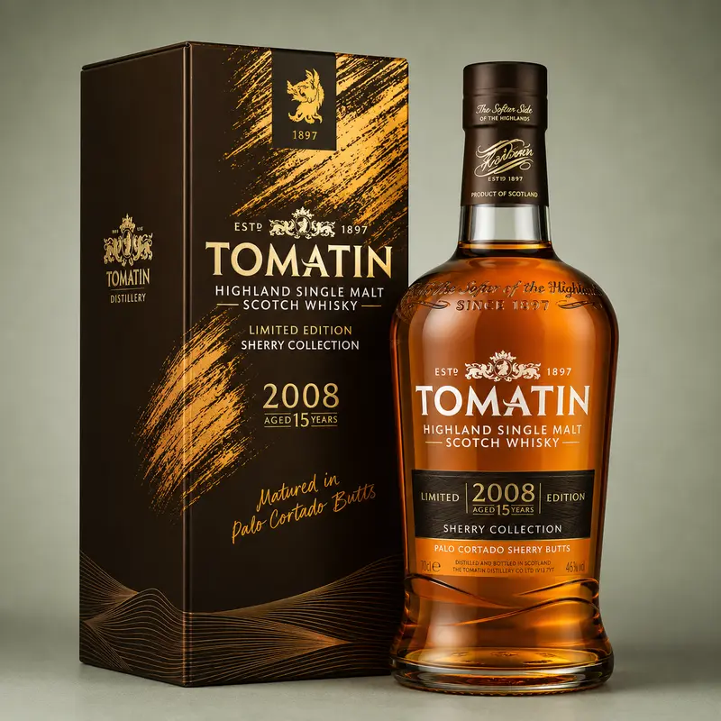 TOMATIN | SHERRY EDITION 15YO  PALO CORTADO WHISKY 70cl