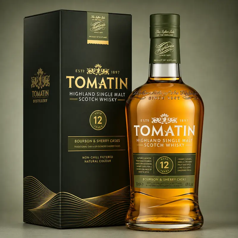 TOMATIN | SINGLE MALT 12YO WHISKY 70cl