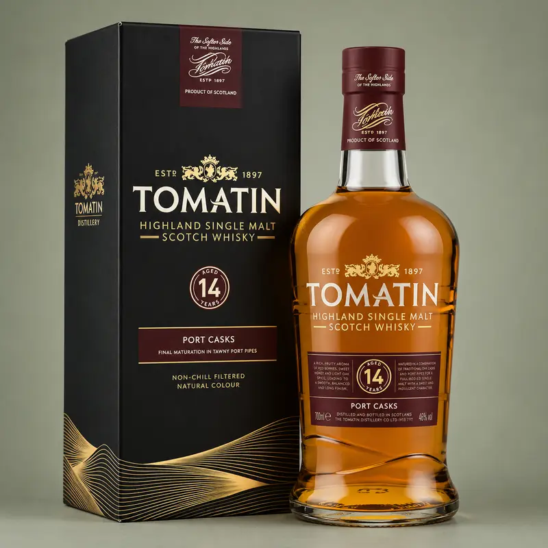 TOMATIN | SINGLE MALT  14 YO WHISKY 70cl