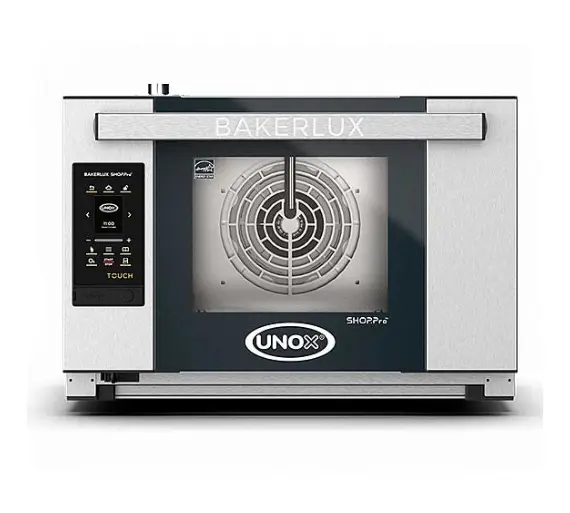 UNOX - HORNO BARKELUX SHOP.PRO STEFANIA TOUCH- XEFR-03HS-ETD V - Cierre manual y puerta abatible