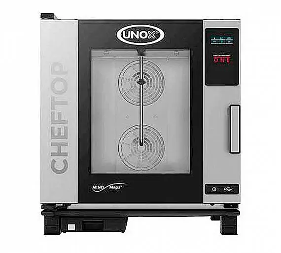 UNOX – HORNO CHEFTOP MIND.MAPS ONE COUNTERTOP 7 GN 1/1 ELÉCTRICO - XEVC-0711-E1RM