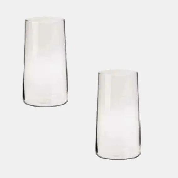 Vaso de cristal Avant Garde. Varias capacidades - 6 Uds.