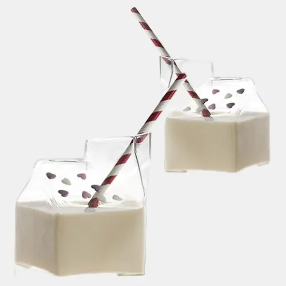 Vaso de cristal TetraBrick. 9 x 10 cm 400 ml - 1 Ud.