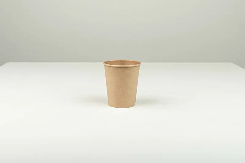 Vaso Papel Kraft 240cc. 8oz (20pq. x 50uds)