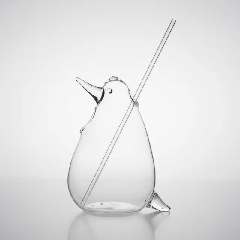 Vaso penguin. 11 x 10 x 15 cm 350 ml - 1 ud.
