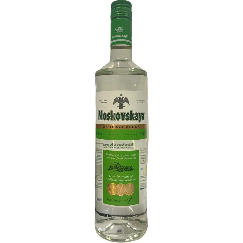 VODKA MOSKOVSKAYA 70CL