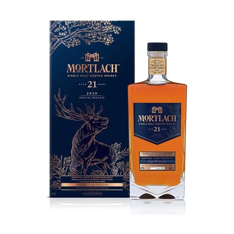 Whisky Mortlach 21 Años