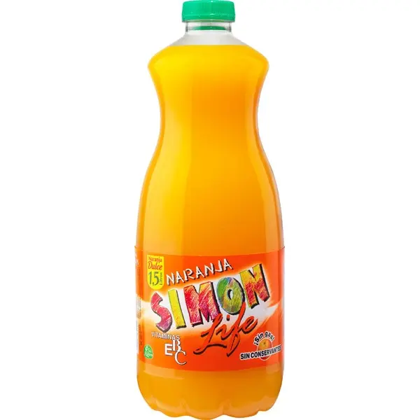 Zumo Simón Life Naranja 1.5L